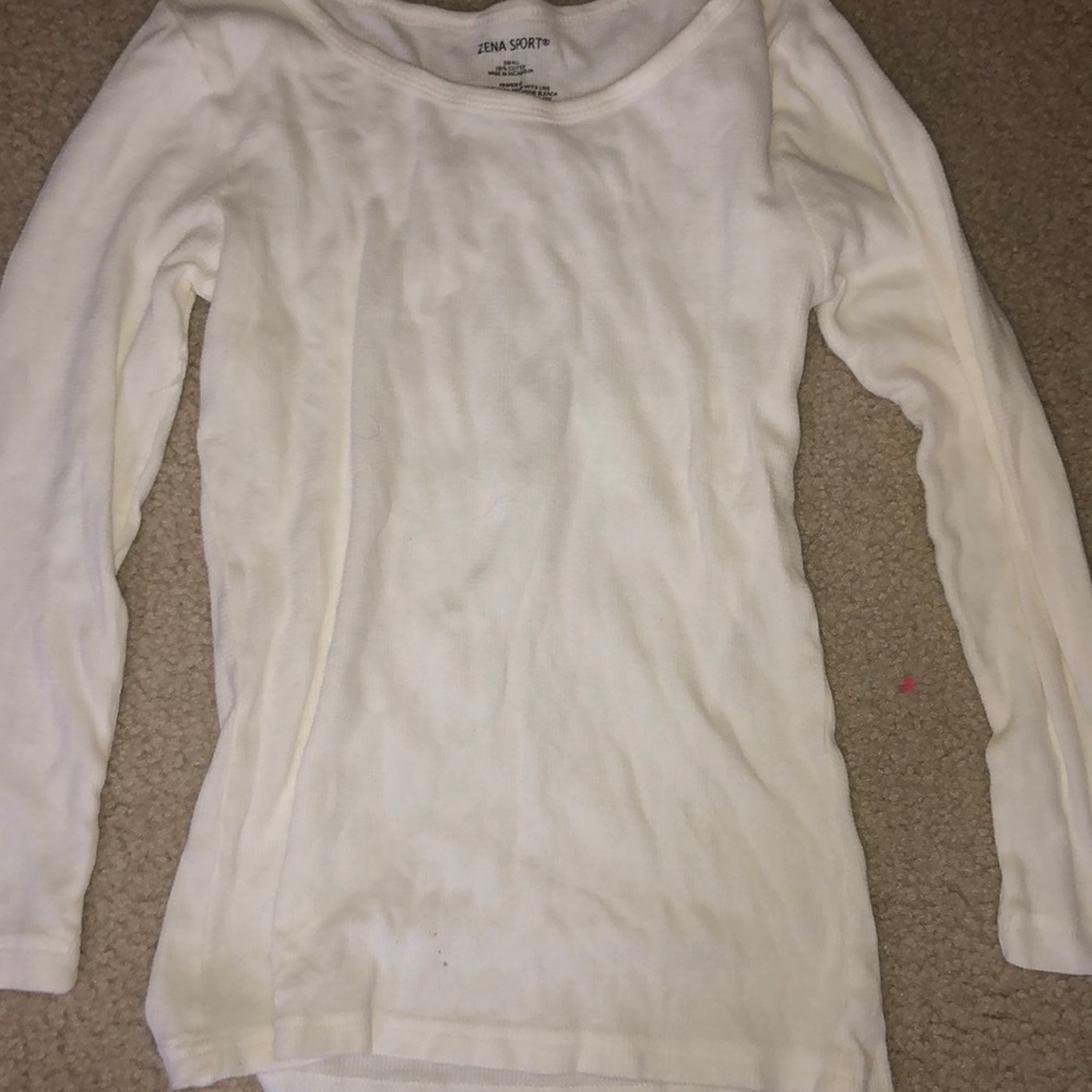 Zena Sport ribbed long sleeve shirt